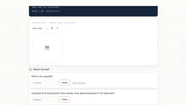 Example interactive Sprout lesson