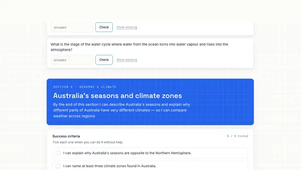Example interactive Sprout lesson