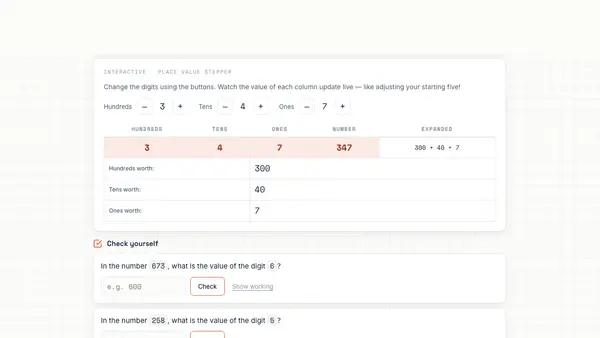 Example interactive Sprout lesson